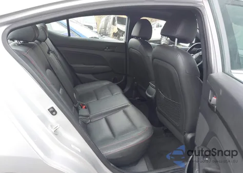 2019 Hyundai Elantra Sport из США, поврежденный, VIN KMHD04LB6KU814375